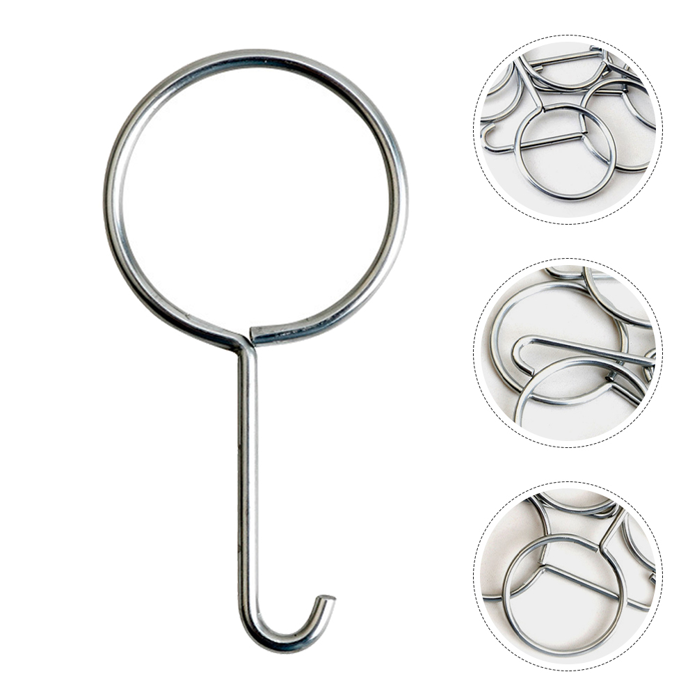 Drain Pipe Clip - 10'lu Kanca Çektirme Drenaj Izgarası Kaldırıcı