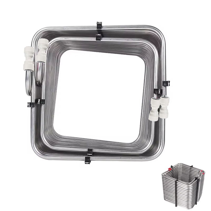 Push Fit Connector - SS 304 Kare Bobinler, Yalıtımlı Soğutma
