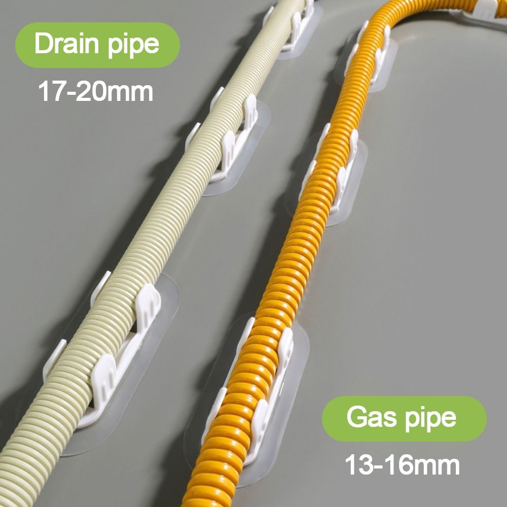5 adet Plastik boru kelepçesi  - Drain Pipe Clip incelemesi ve fiyatı