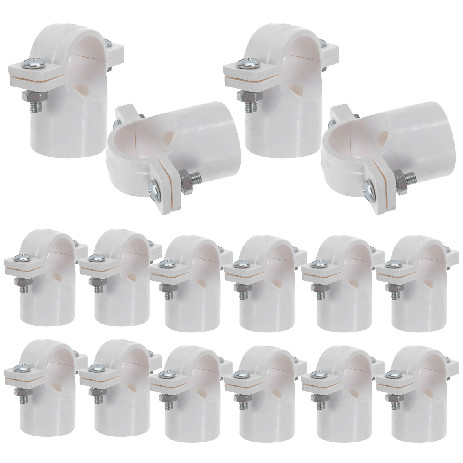 30 Adet Boru Kelepçesi, Plasti - Plastic Pipe Clip incelemesi ve fiyatı
