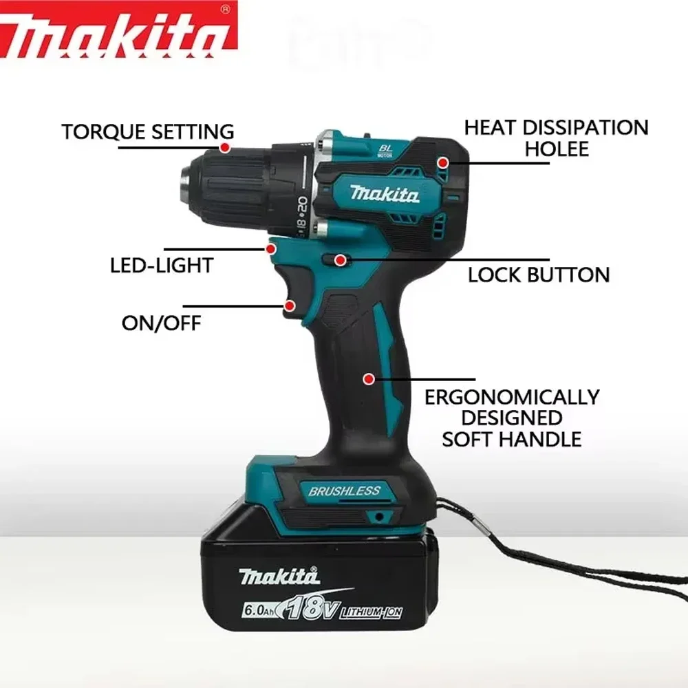 Makita 18V Lityum İyon Batarya - Makita Drill Ddf484 incelemesi ve fiyatı