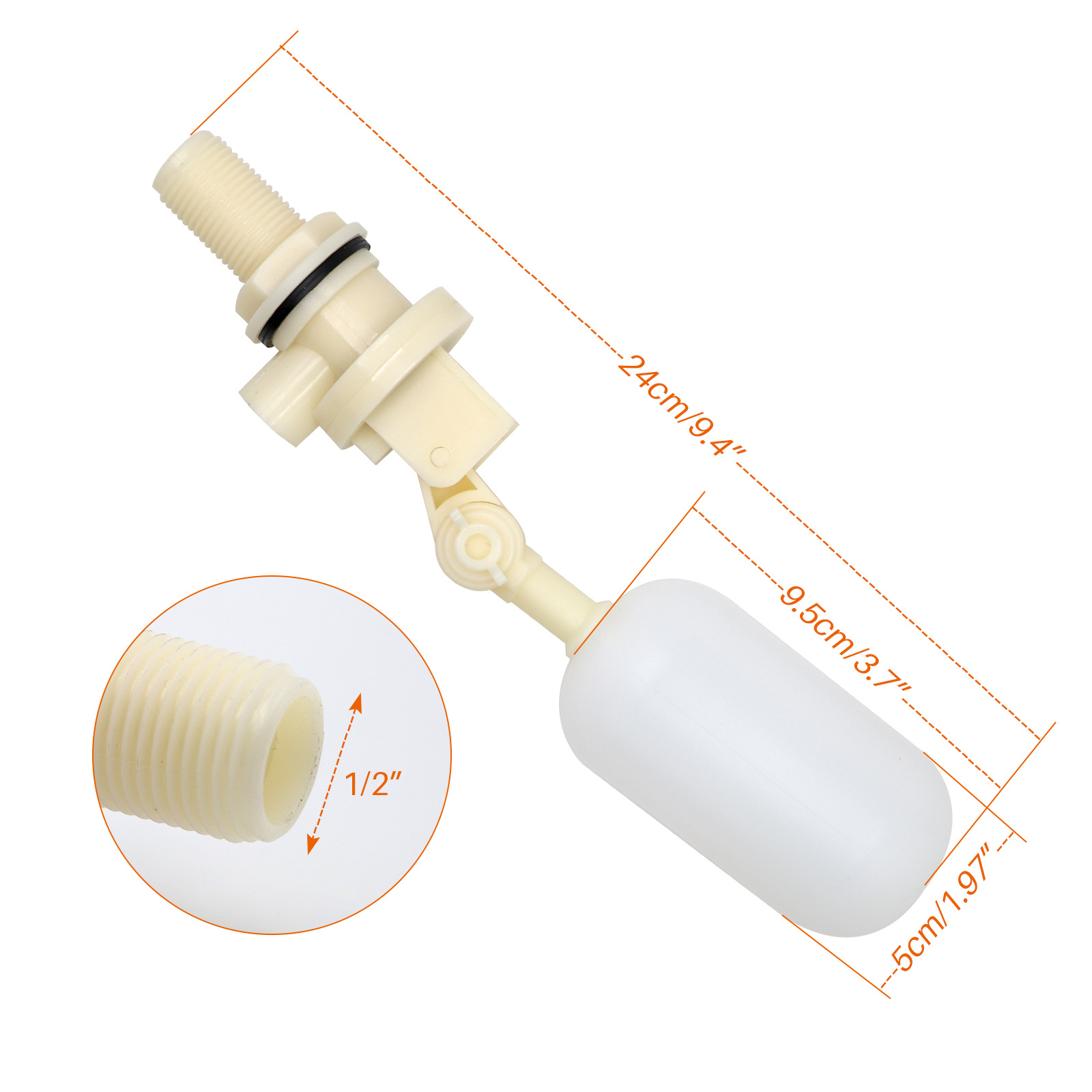 3 Adet Ayarlanabilir Kollu Şam - Float Ball Valve incelemesi ve fiyatı